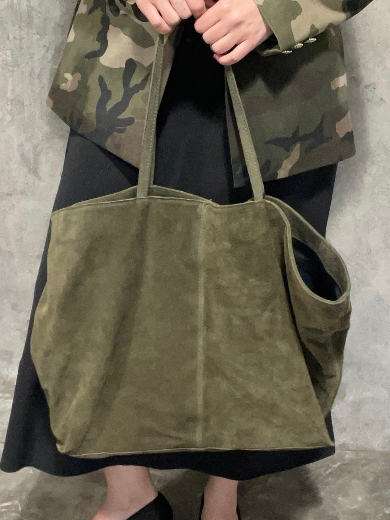 Borsa Shopper In Crosta