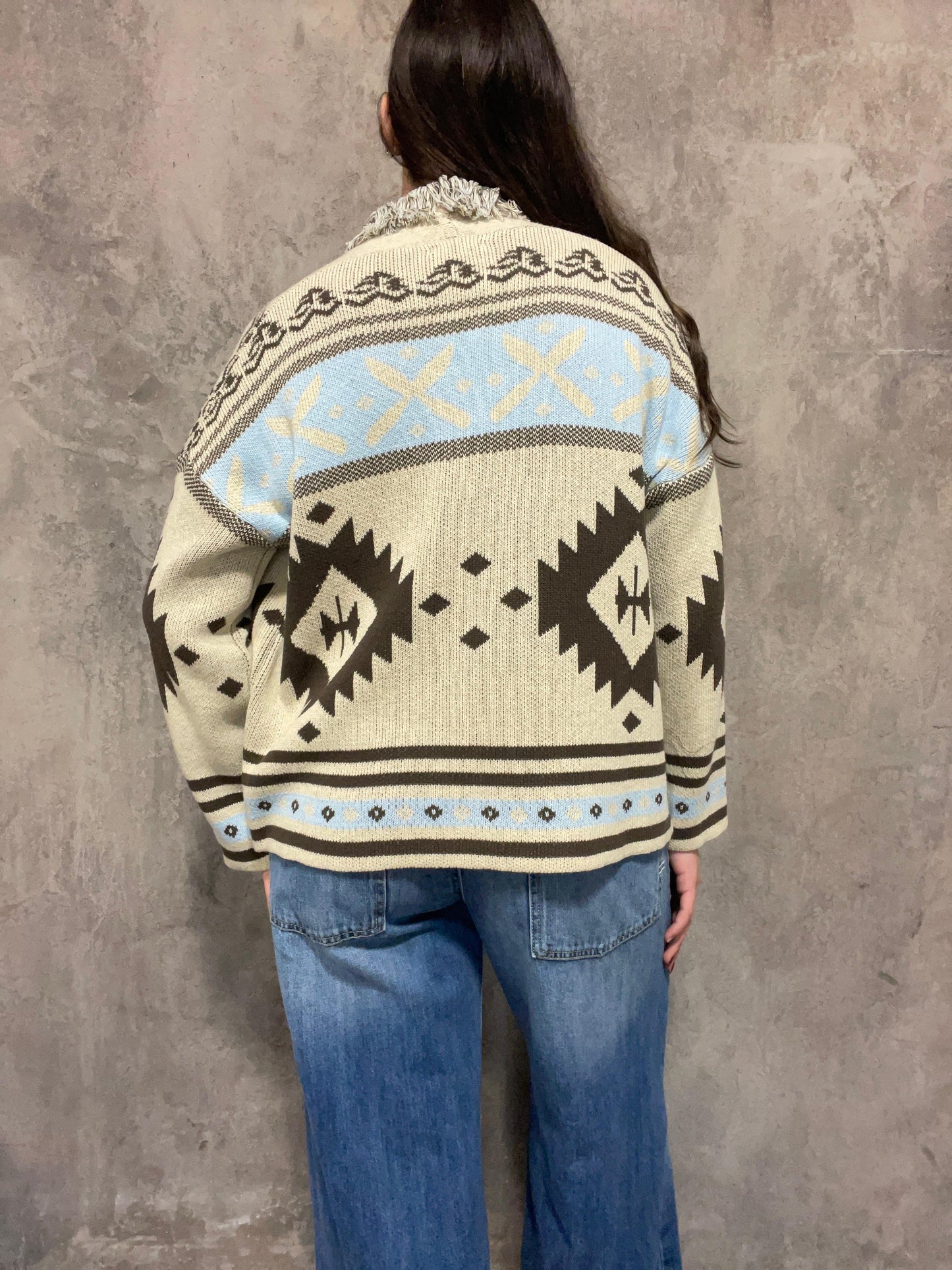 Cardigan Jacquard