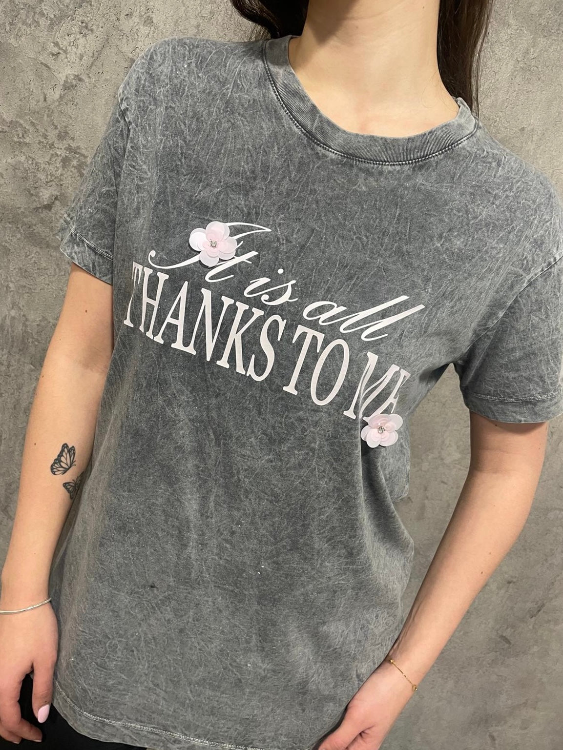 T-shirt Antracite Vicolo