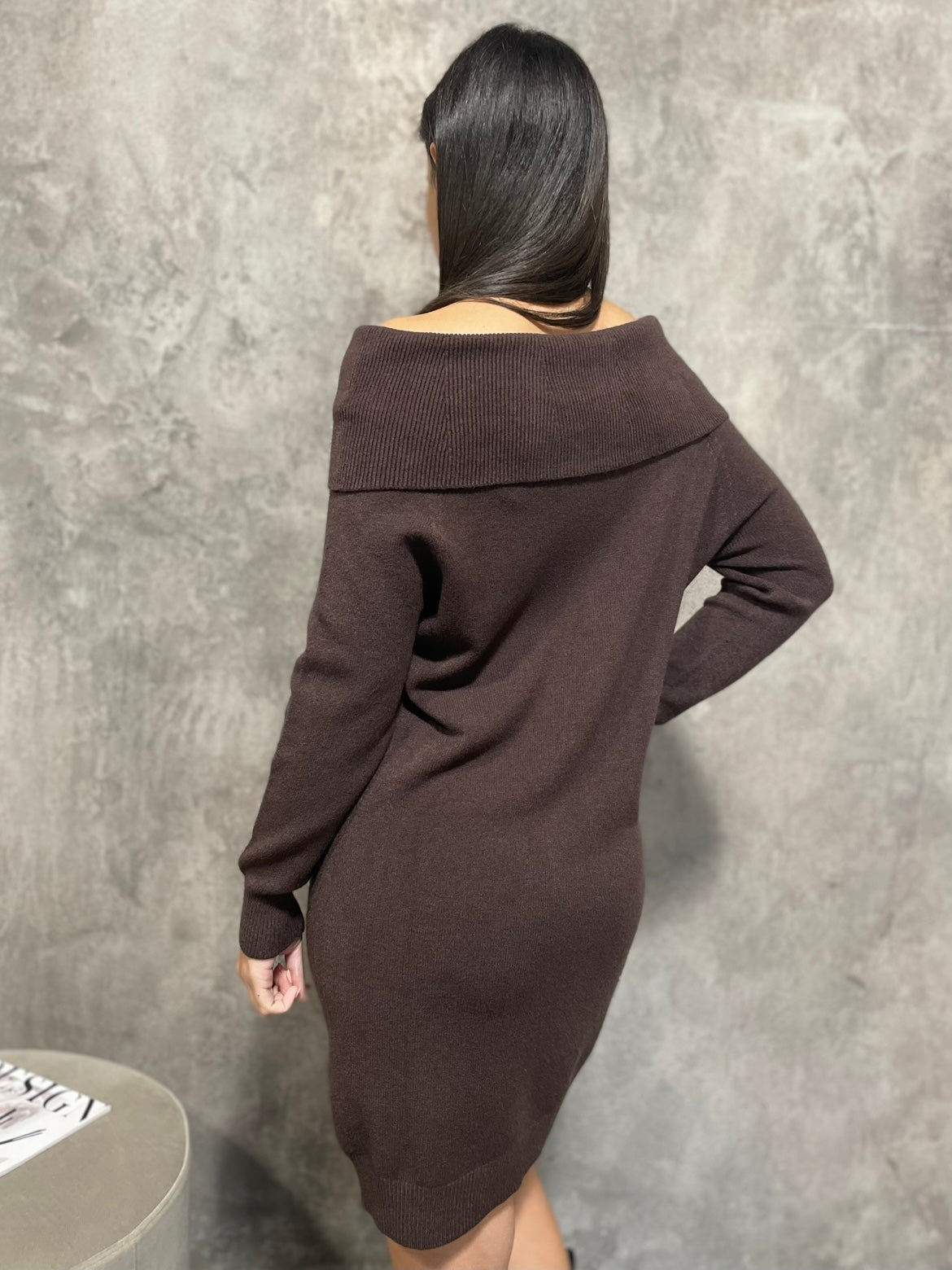 Abito In Maglia Moro