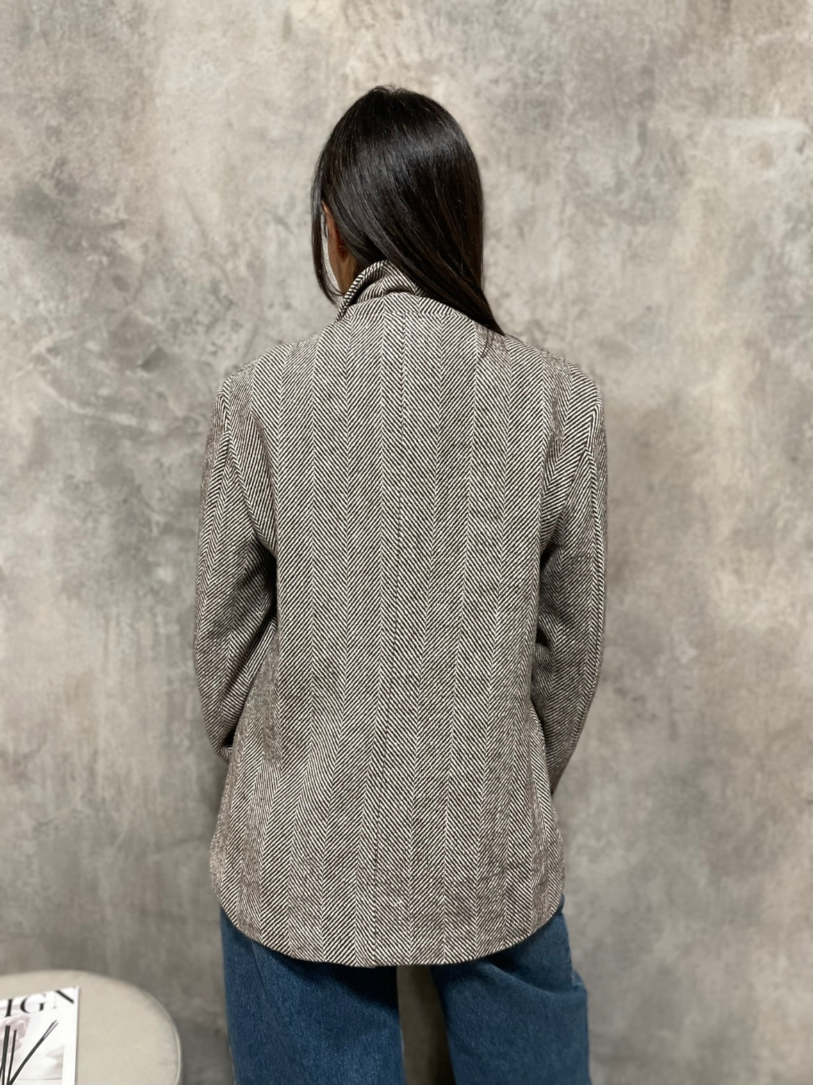 Blazer Spigato Spille