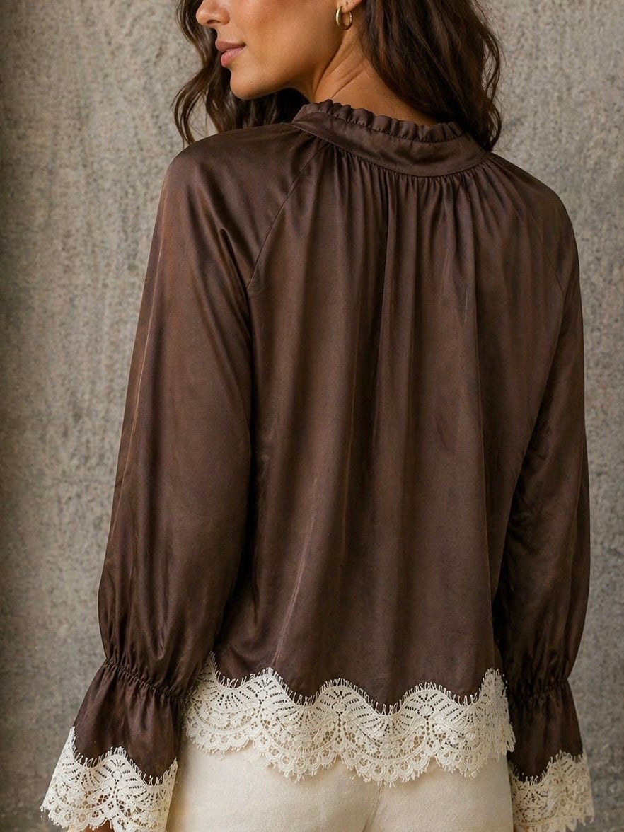 Blusa Pizzo Moro