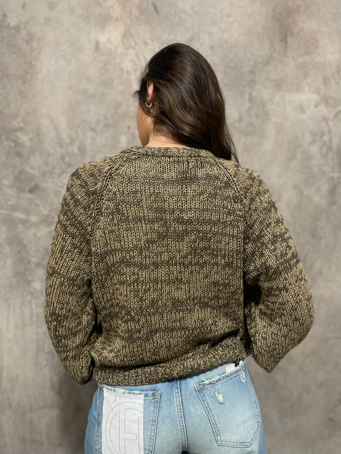 Cardigan Bottoni Gioiello