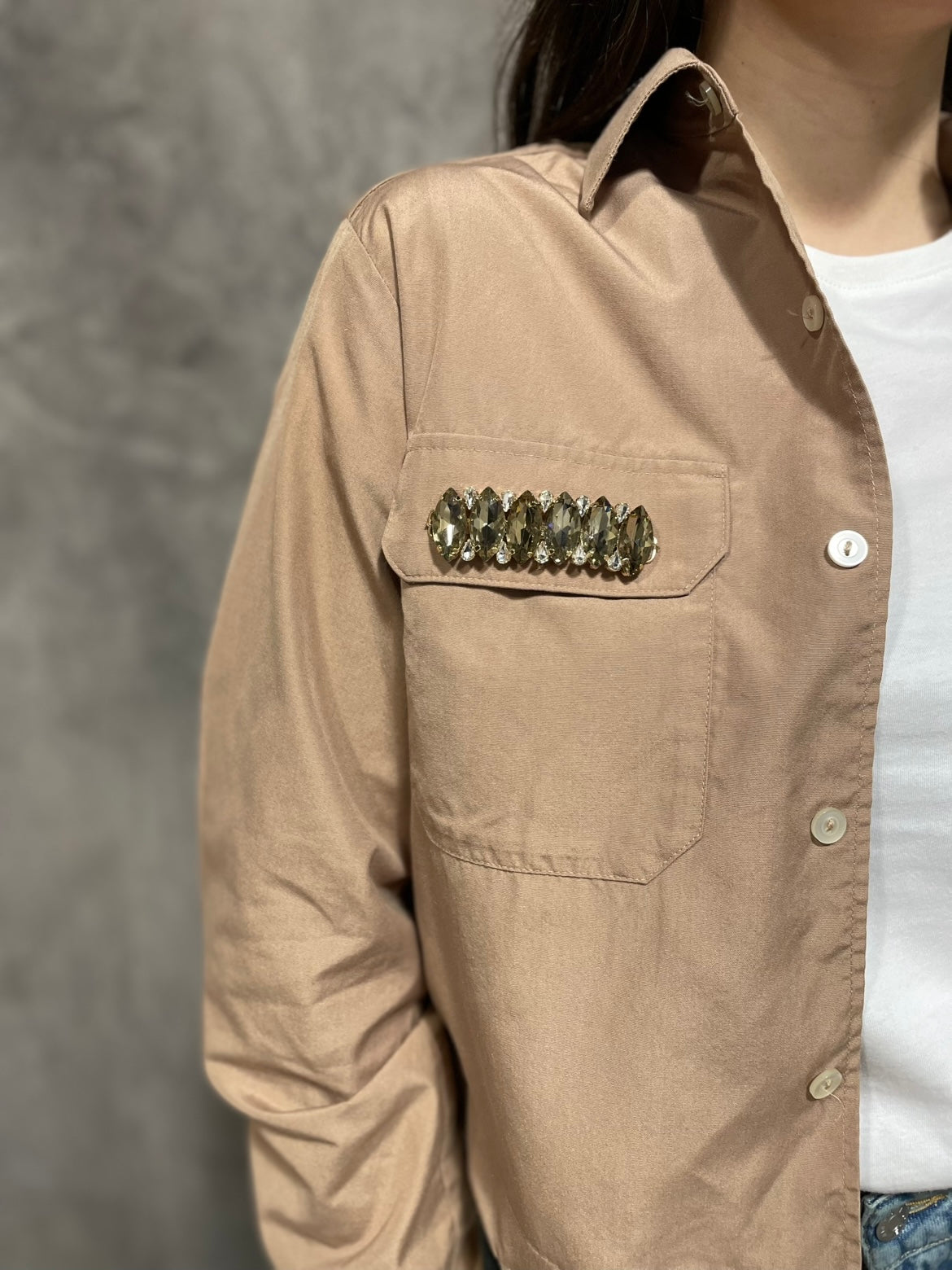 Camicia Tessuto Vintage