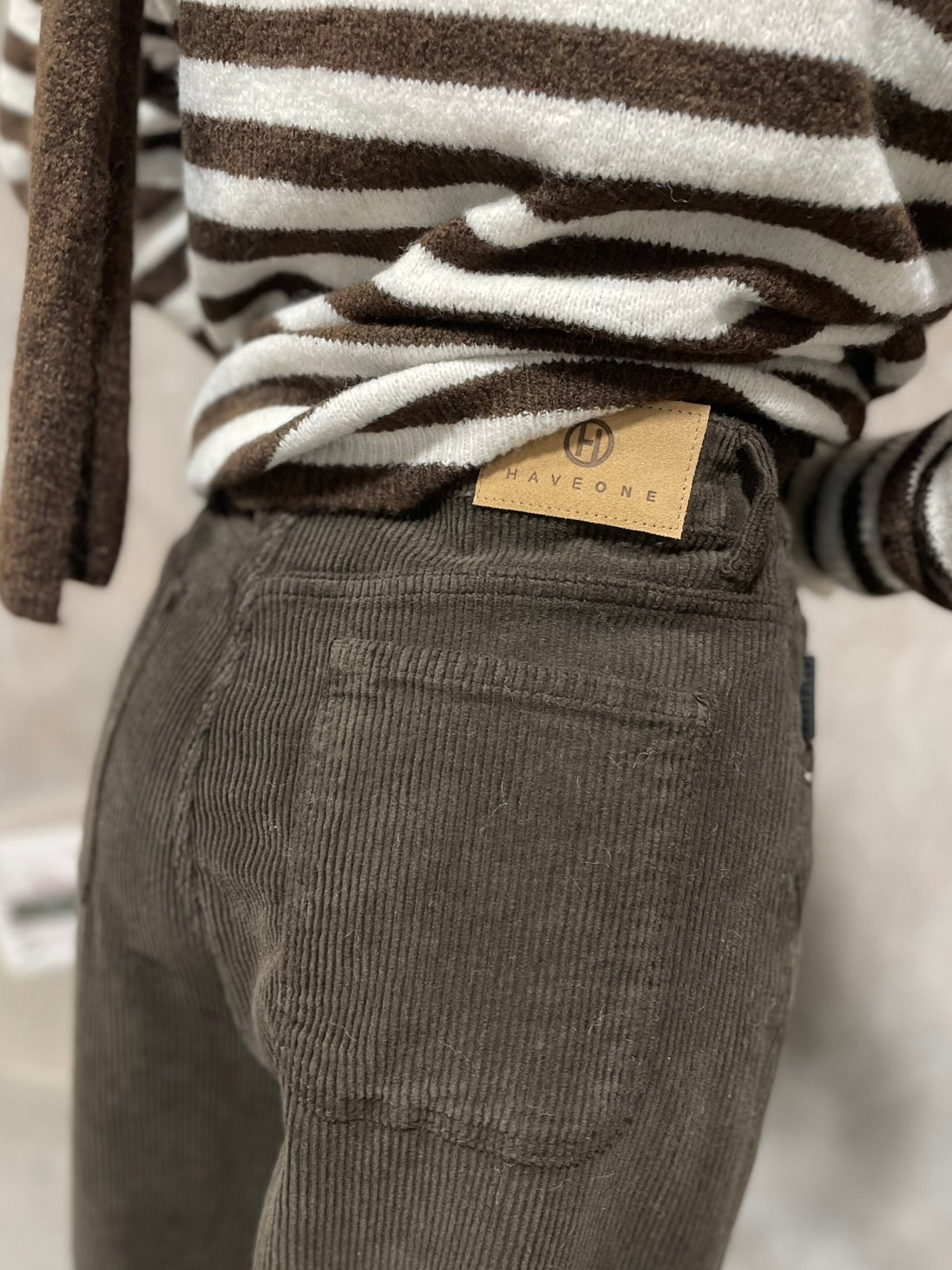 Pantalone Velluto Moro