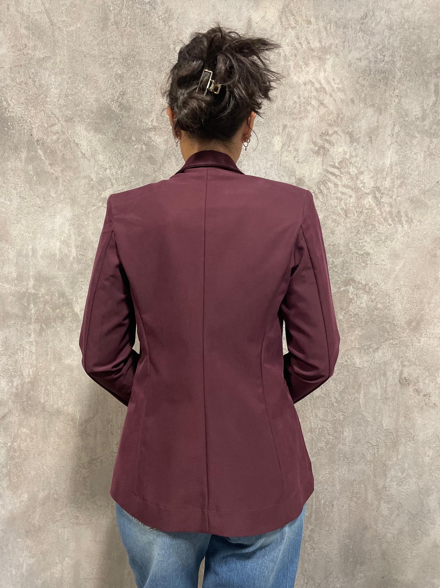 Giacca Slim Vino