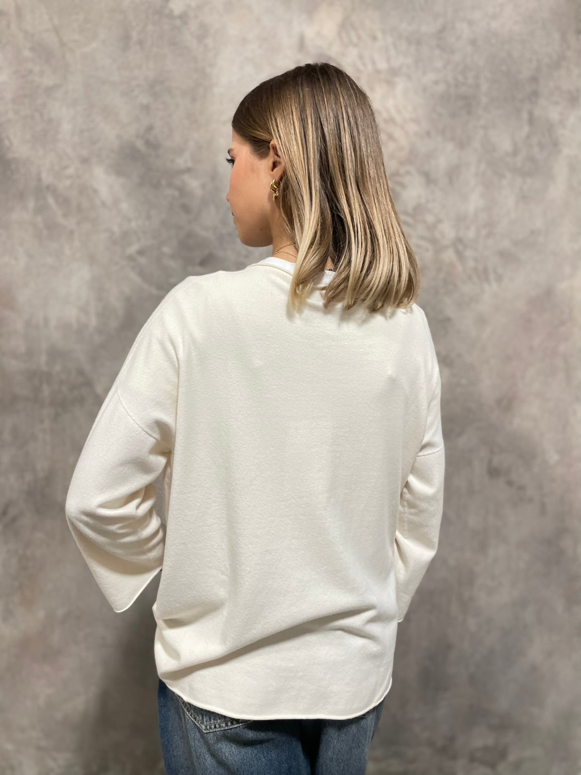 Maglia Rotolino Panna