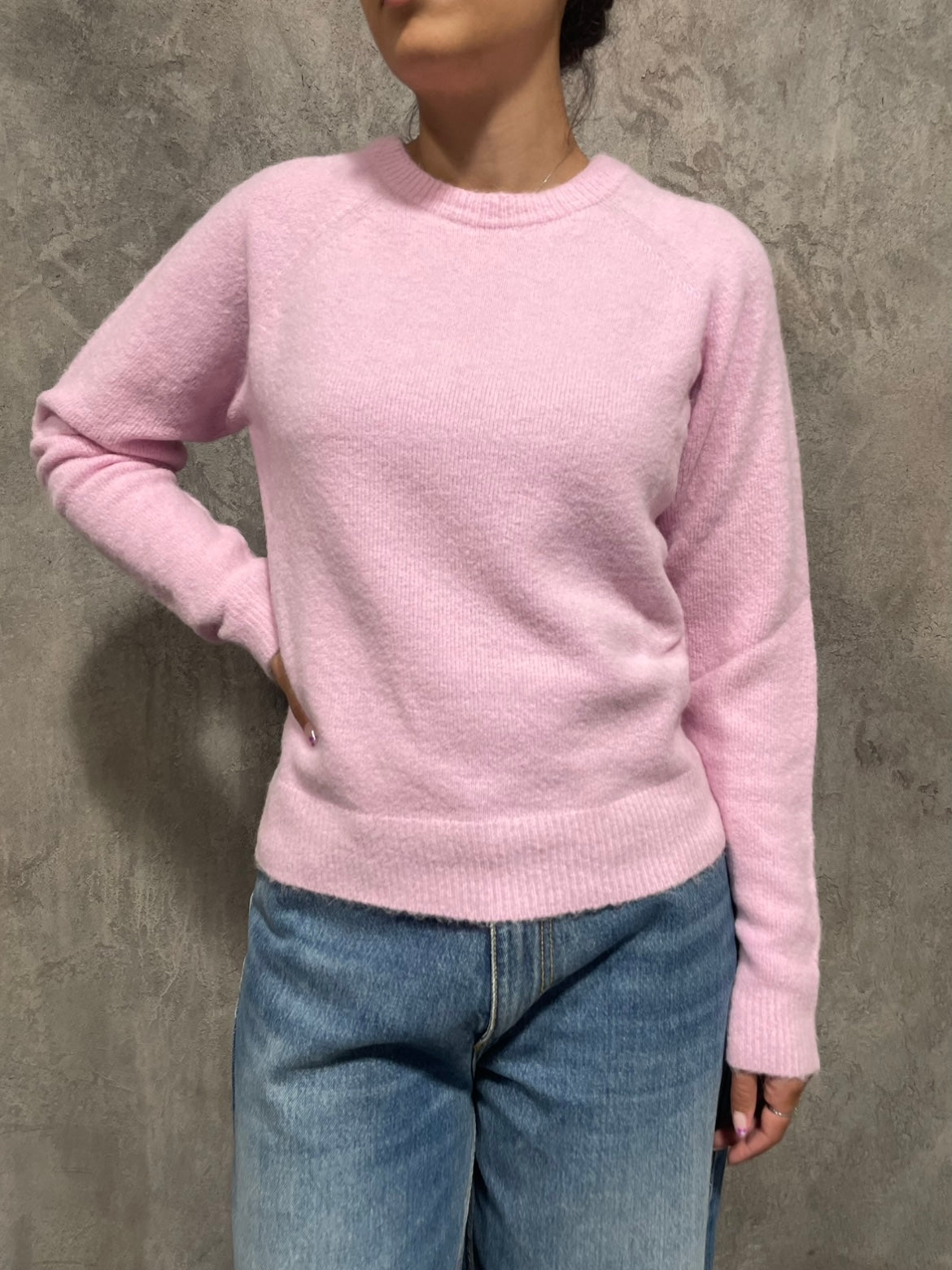 Girocollo Alpaca Rosa