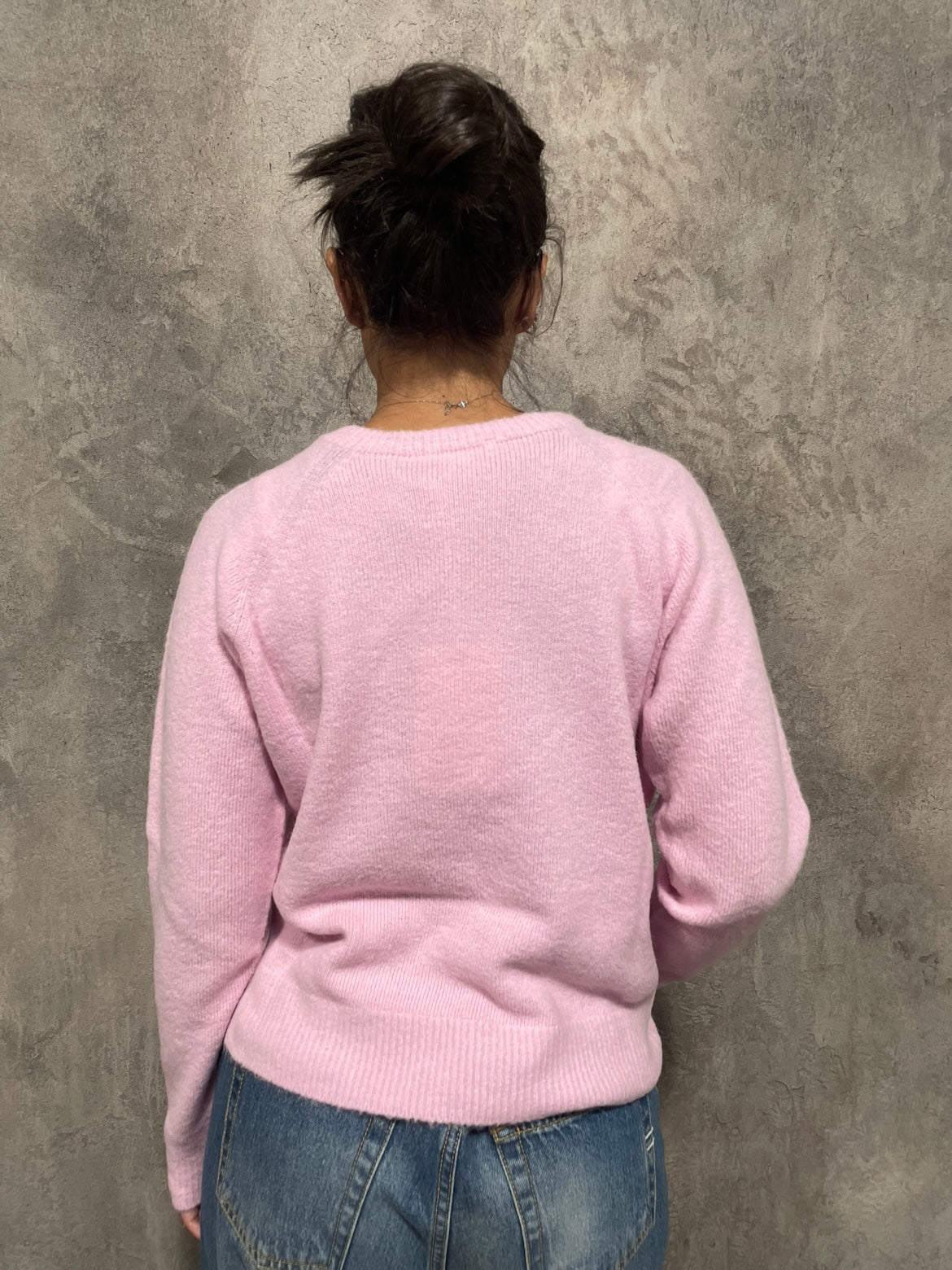 Girocollo Alpaca Rosa