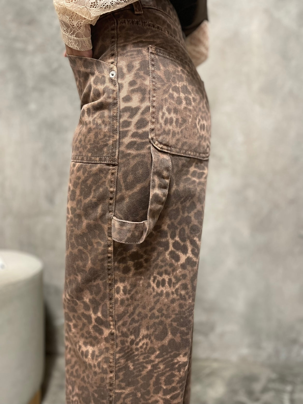 Jeans Worker Maculato