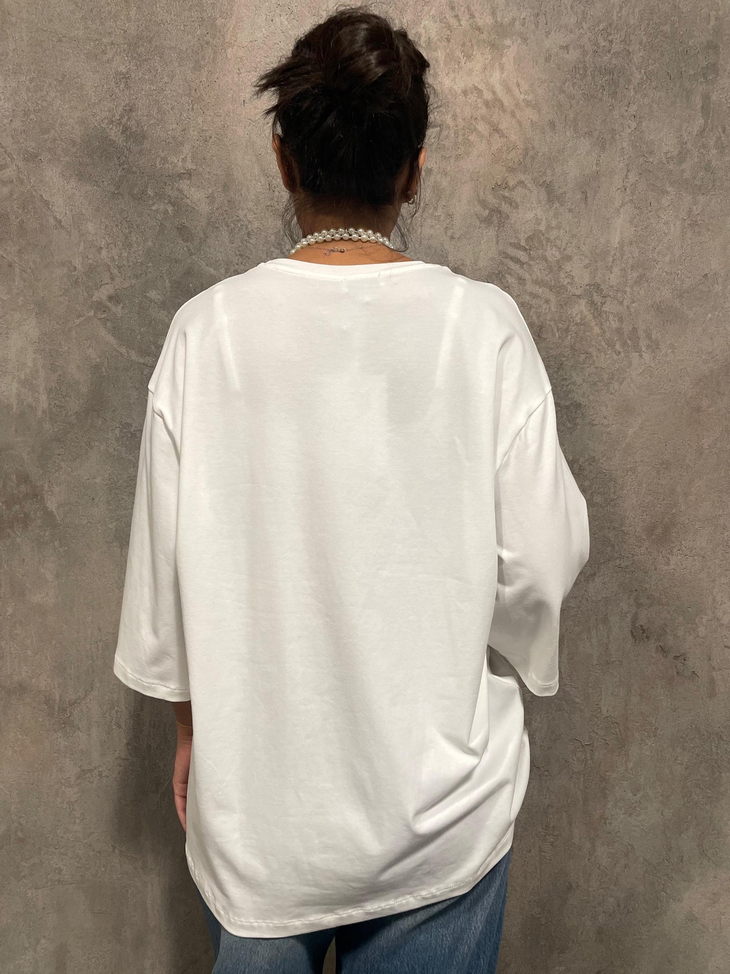 T-shirt Collana Foulard