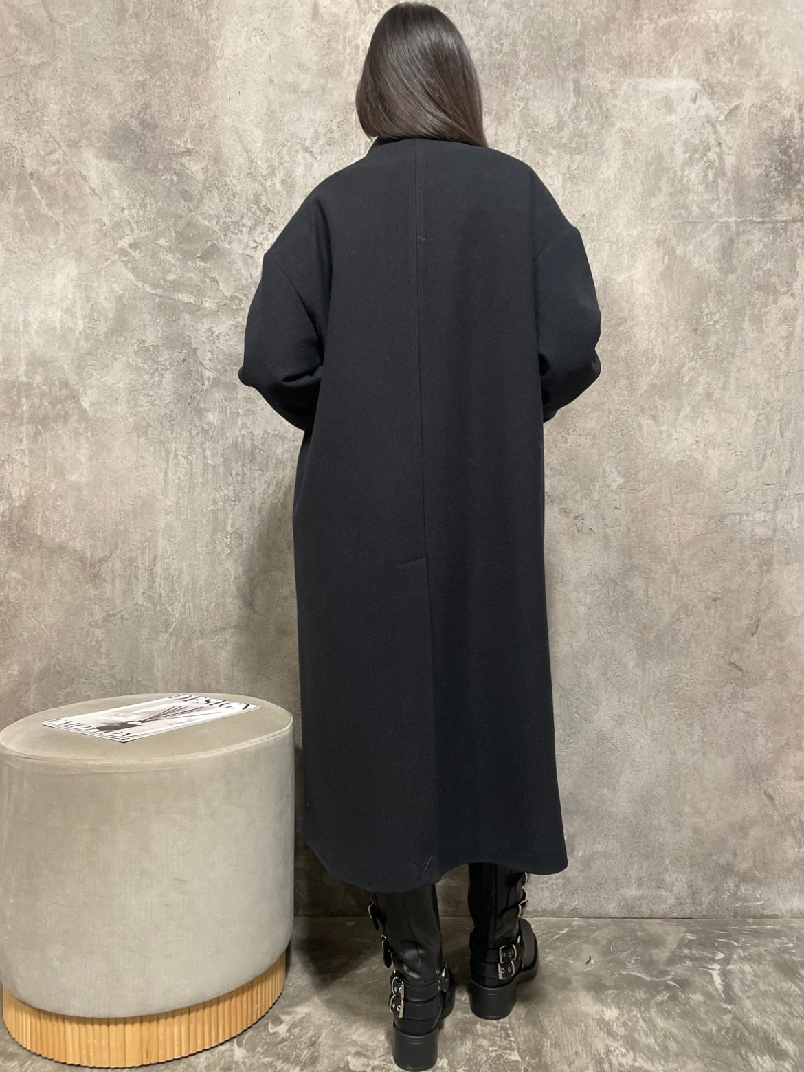 Cappotto Nero Vicolo