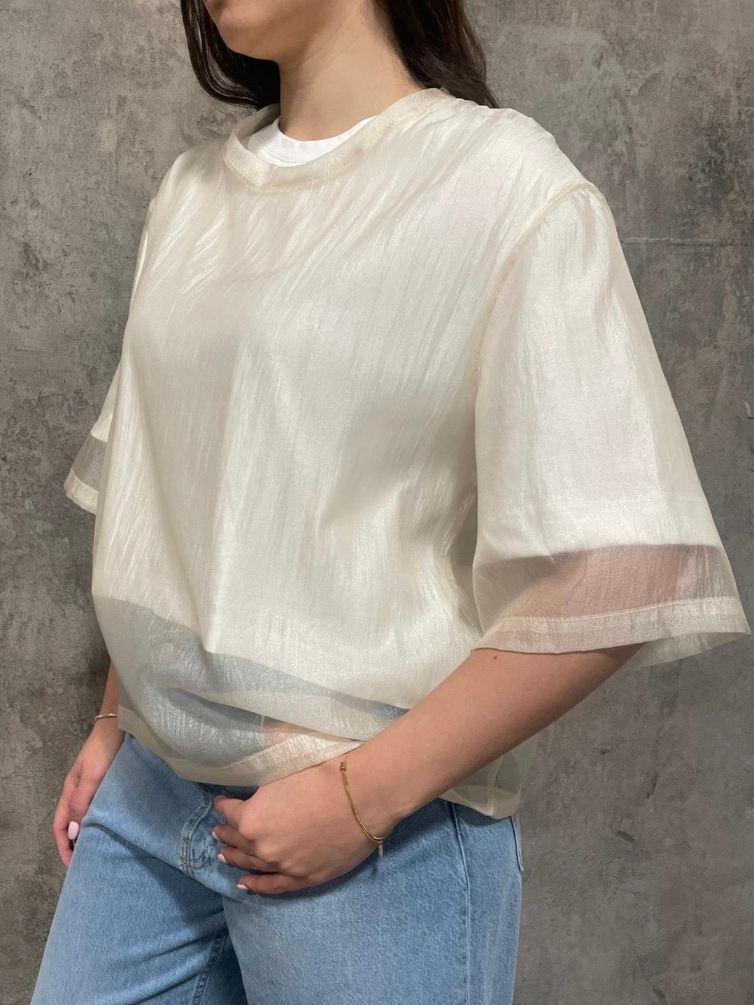 T-shirt Over Panna