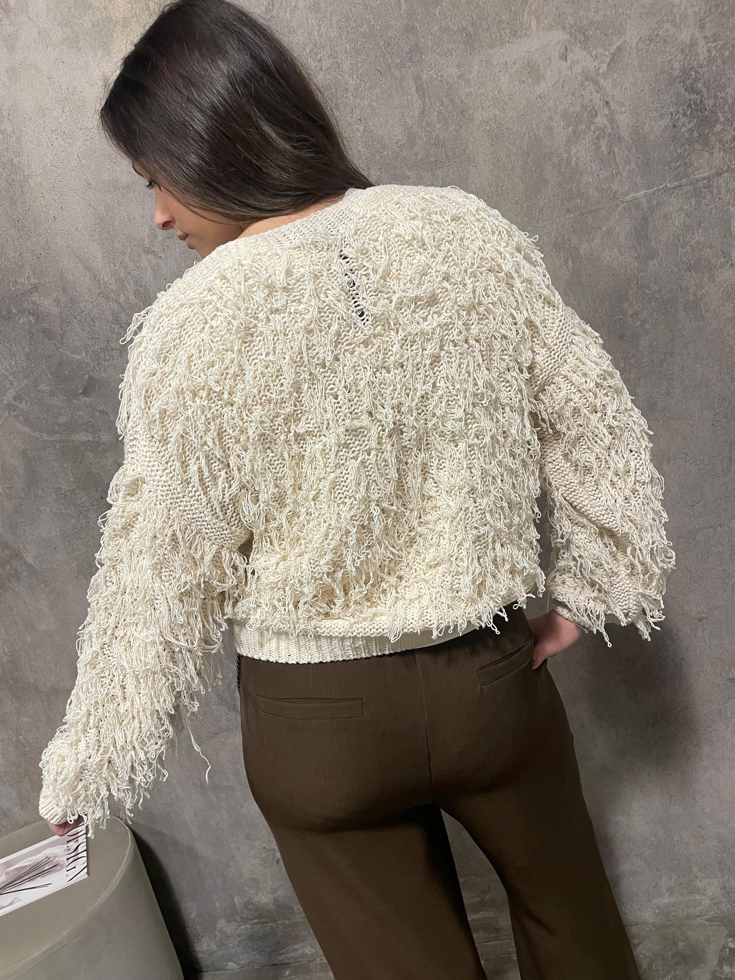 Cardigan Frange Calce