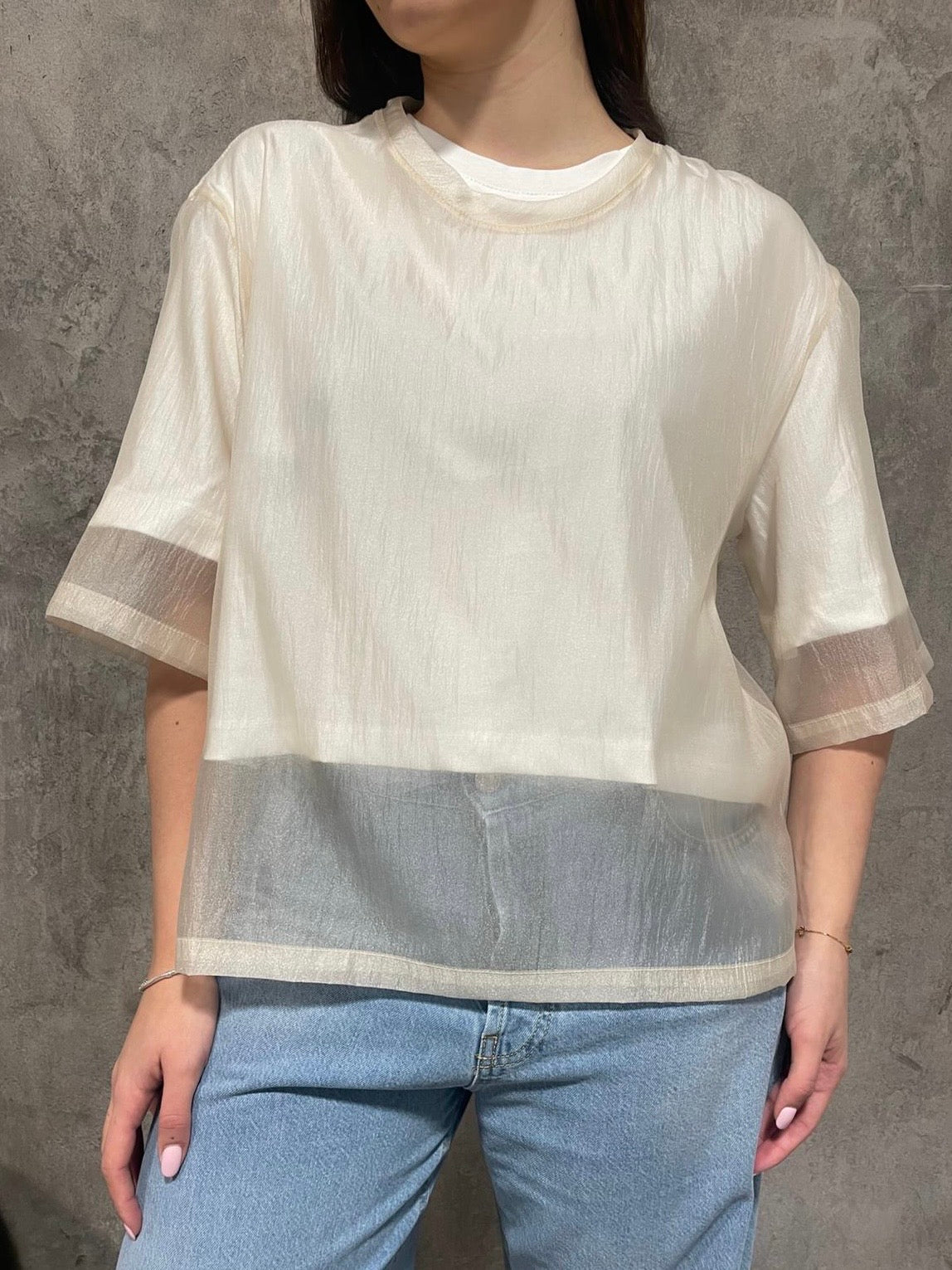 T-shirt Over Panna