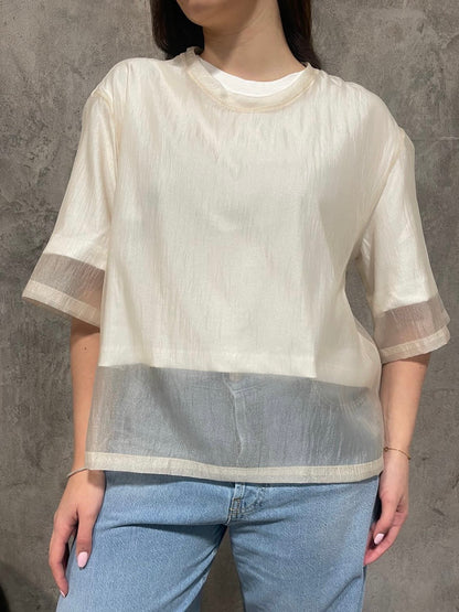 T-shirt Over Panna