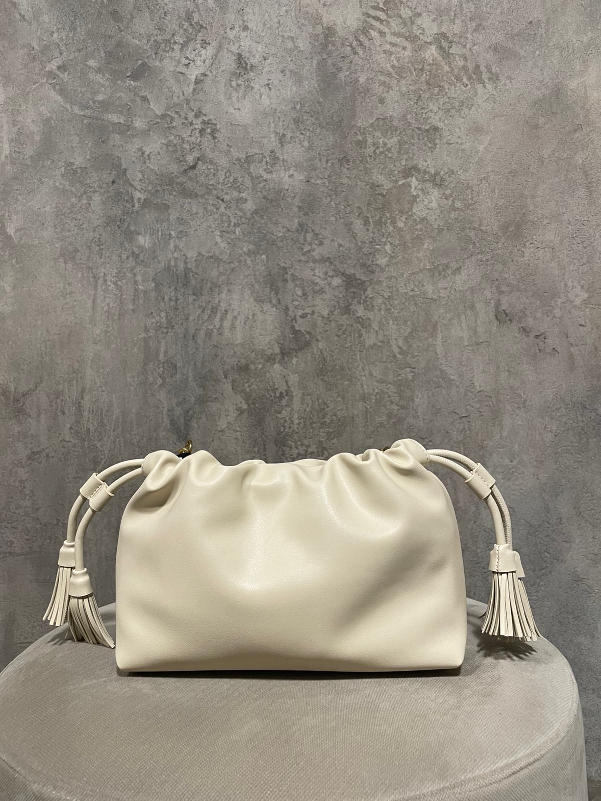 Borsa Tassel Small Panna