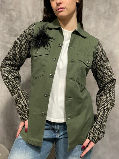 Camicia Vintage Verde