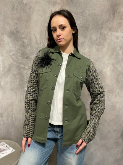 Camicia Vintage Verde
