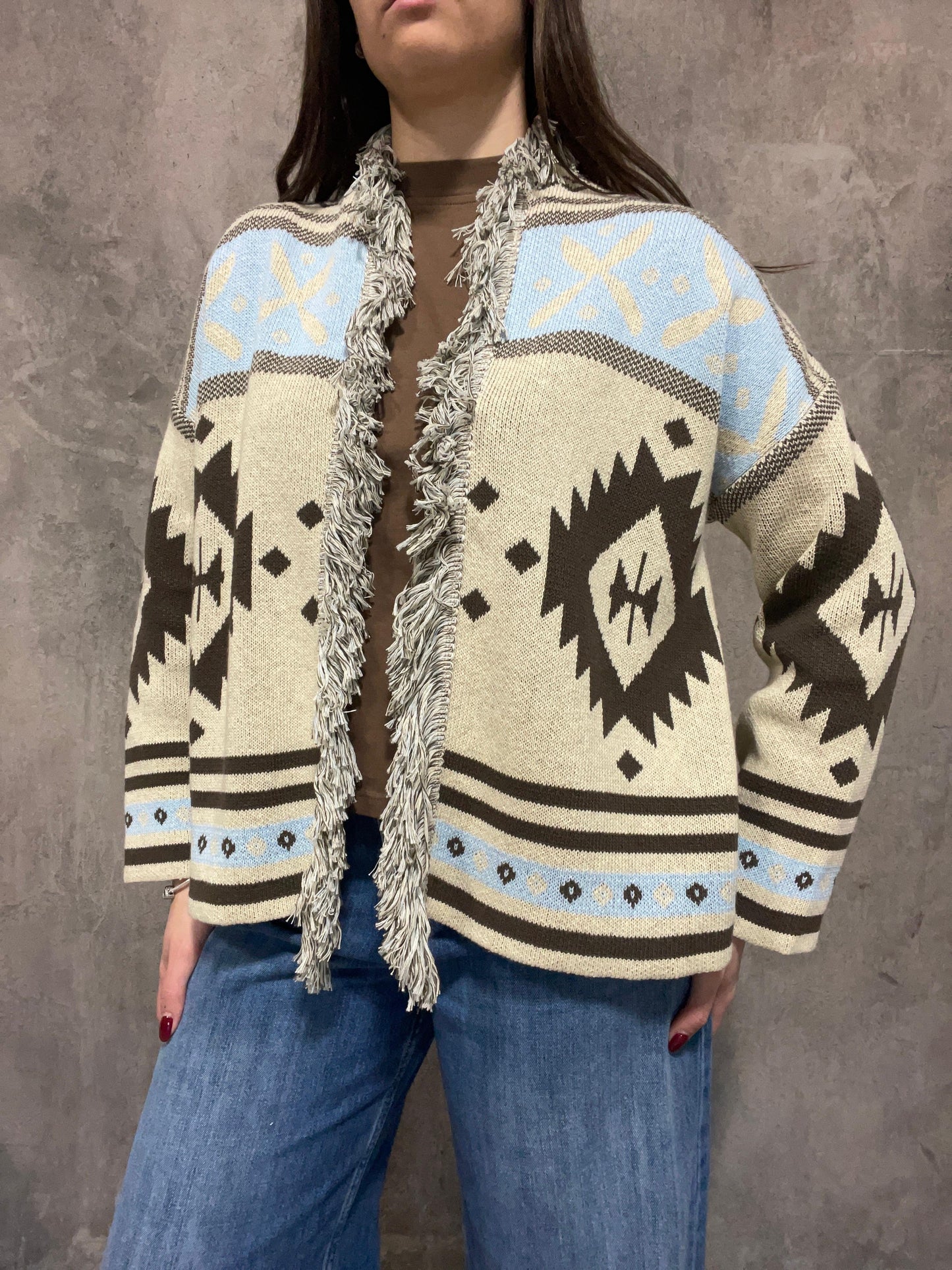 Cardigan Jacquard