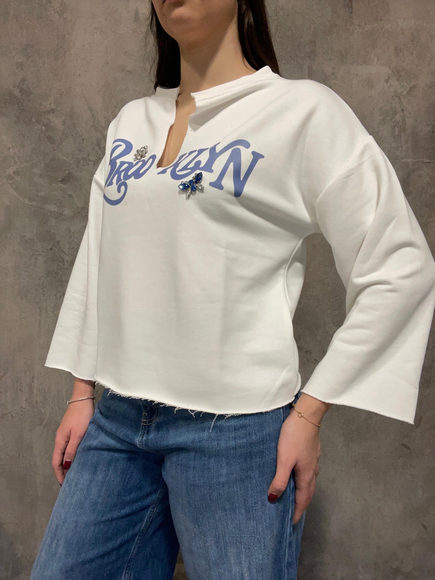 Felpa Brooklyn Bianca