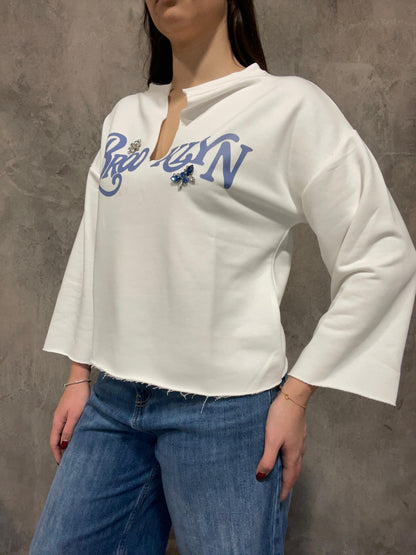 Felpa Brooklyn Bianca