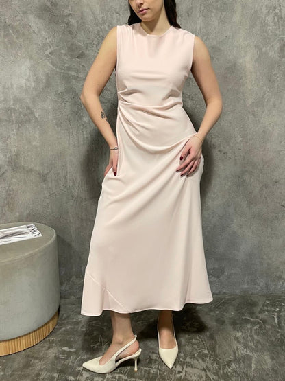 Abito Smanicato Rosa