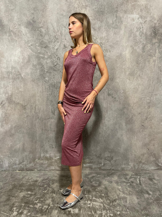 Abito Lurex Vino