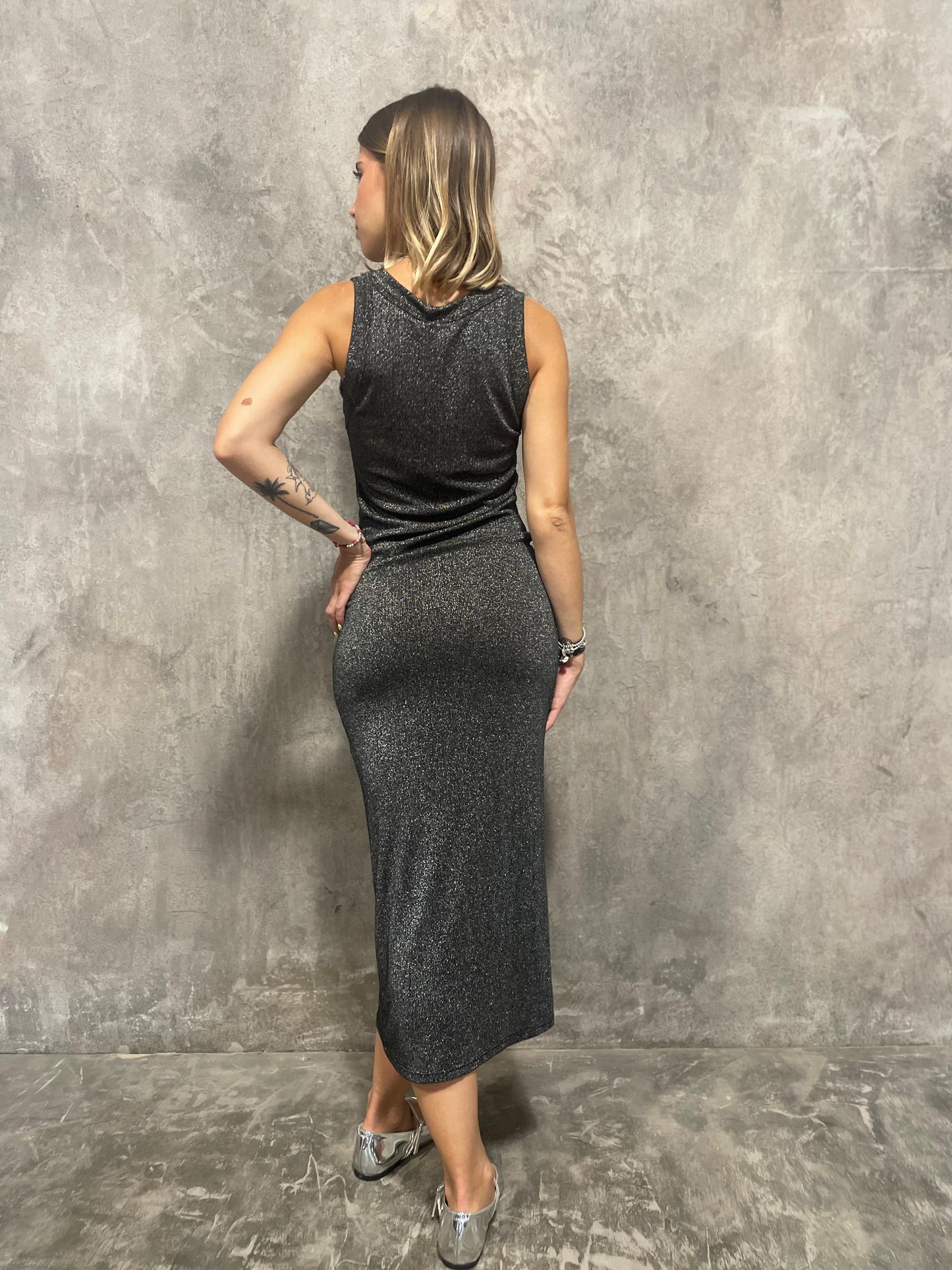 Abito Lurex Nero
