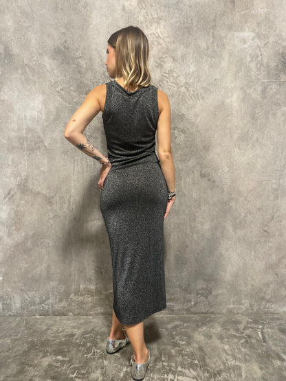 Abito Lurex Nero