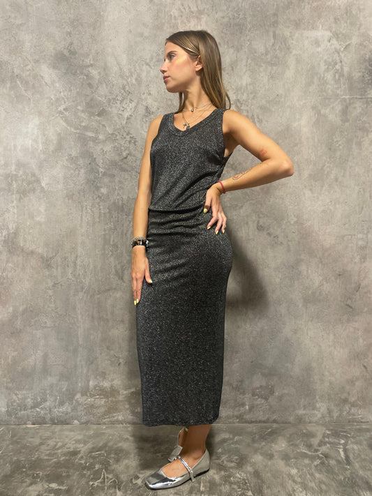 Abito Lurex Nero