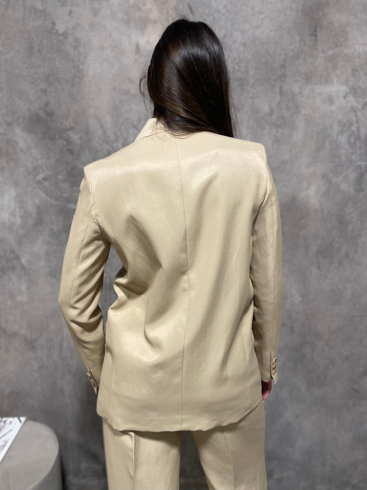 Blazer Doppiopetto Sabbia
