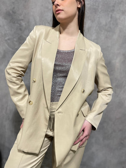 Blazer Doppiopetto Sabbia