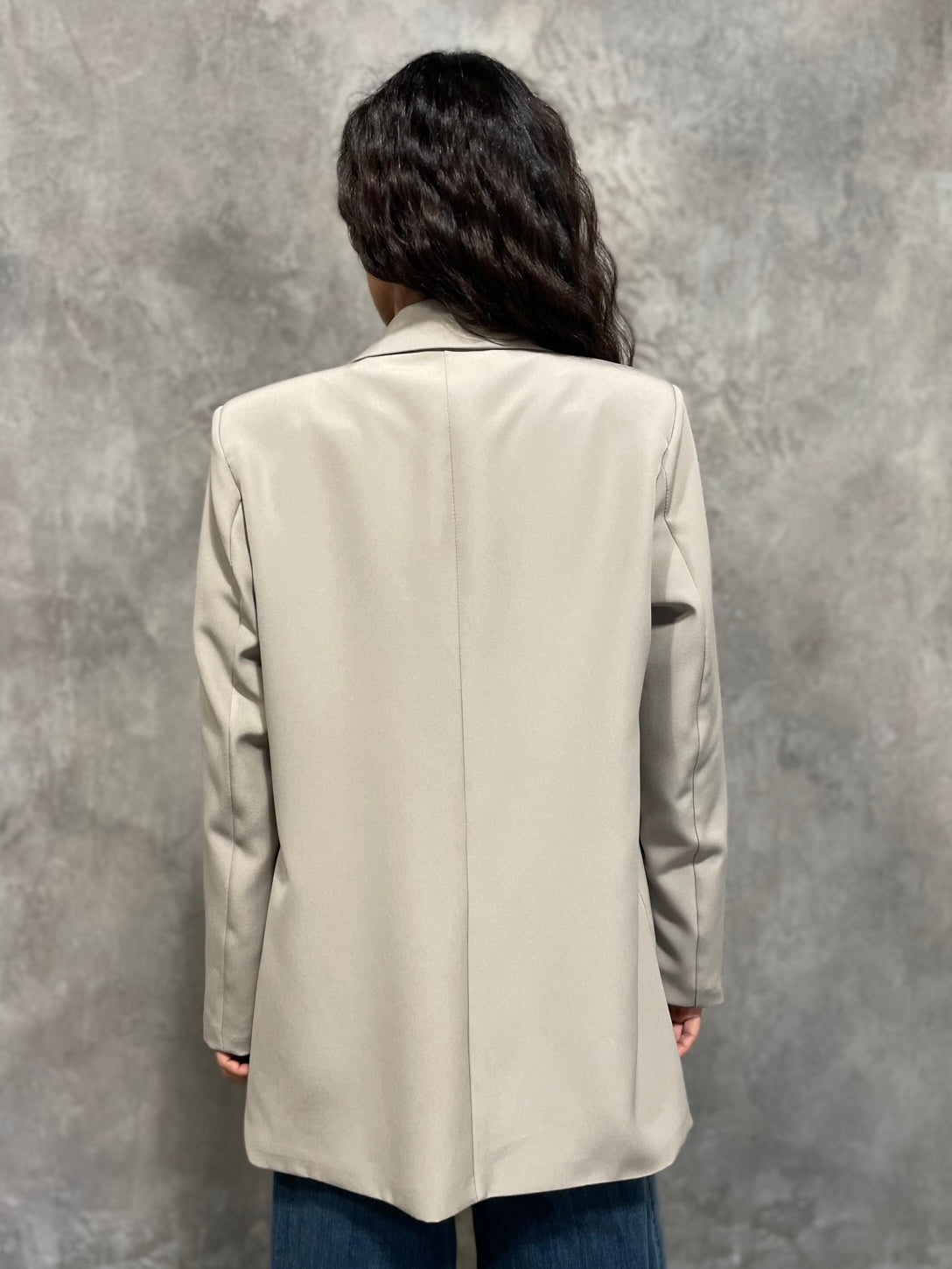 Blazer Patch Beige