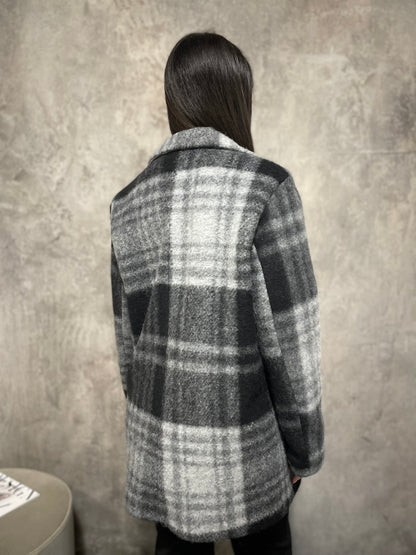 Blazer Check Grigio