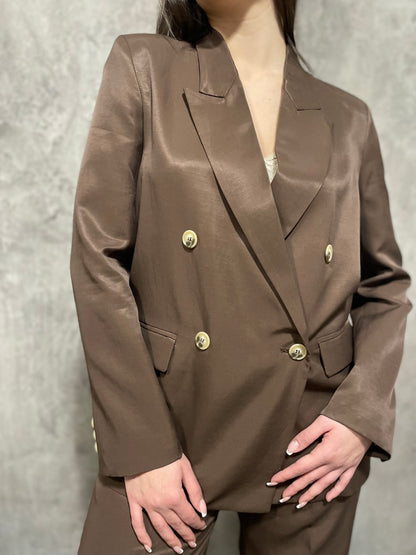 Blazer Doppiopetto Moro