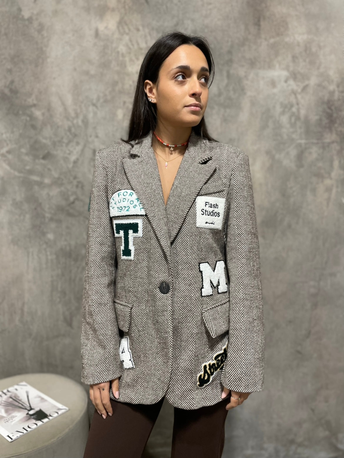 Blazer Spigato Patch