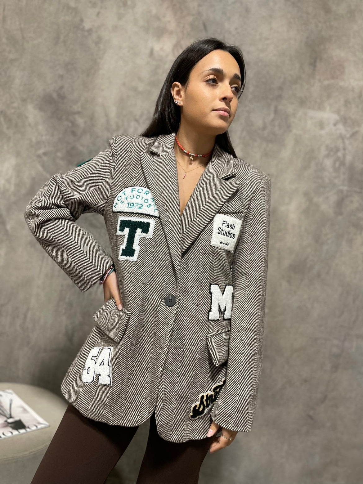 Blazer Spigato Patch