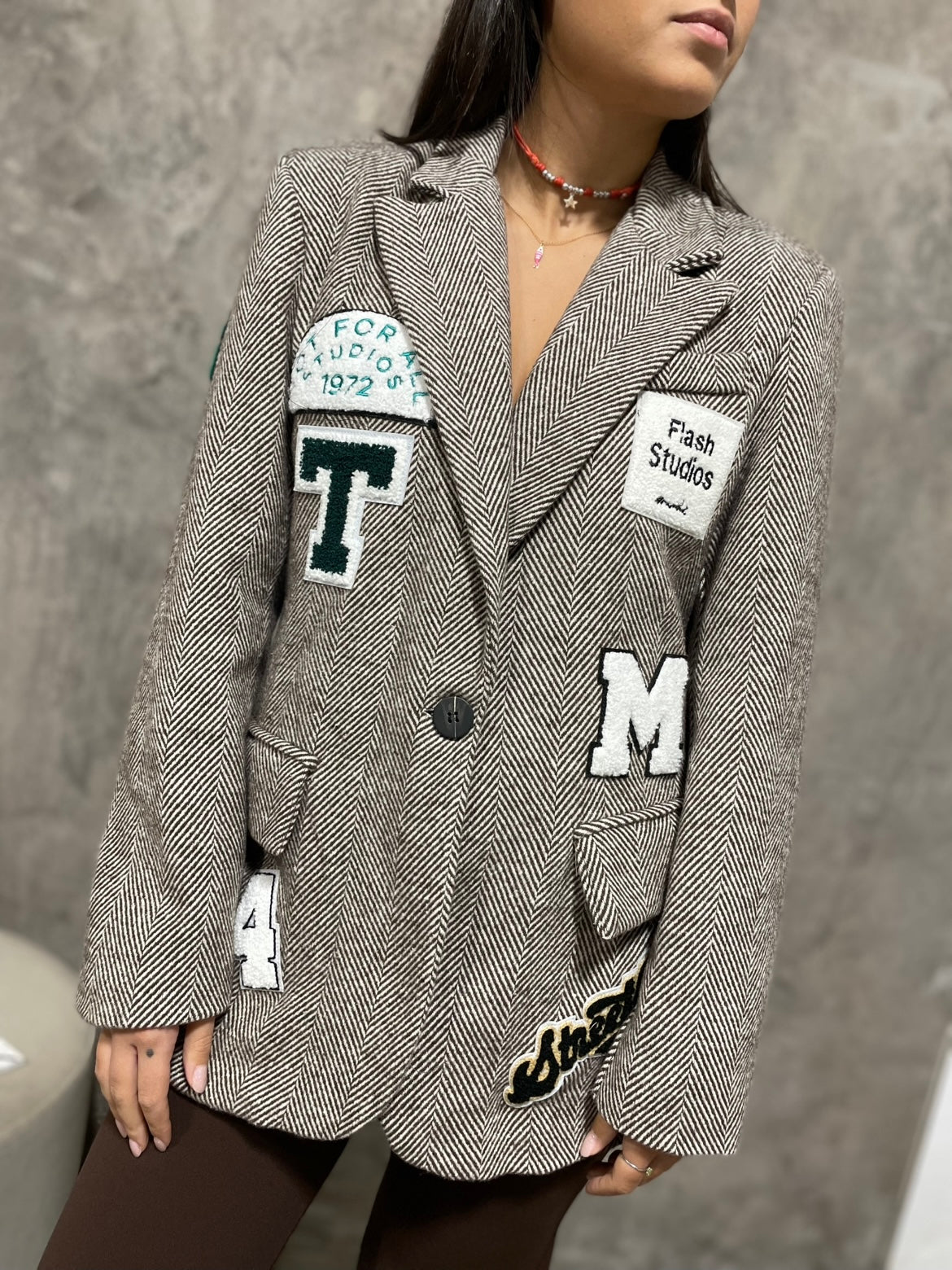 Blazer Spigato Patch