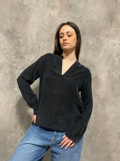 Blusa Viscosa Nera