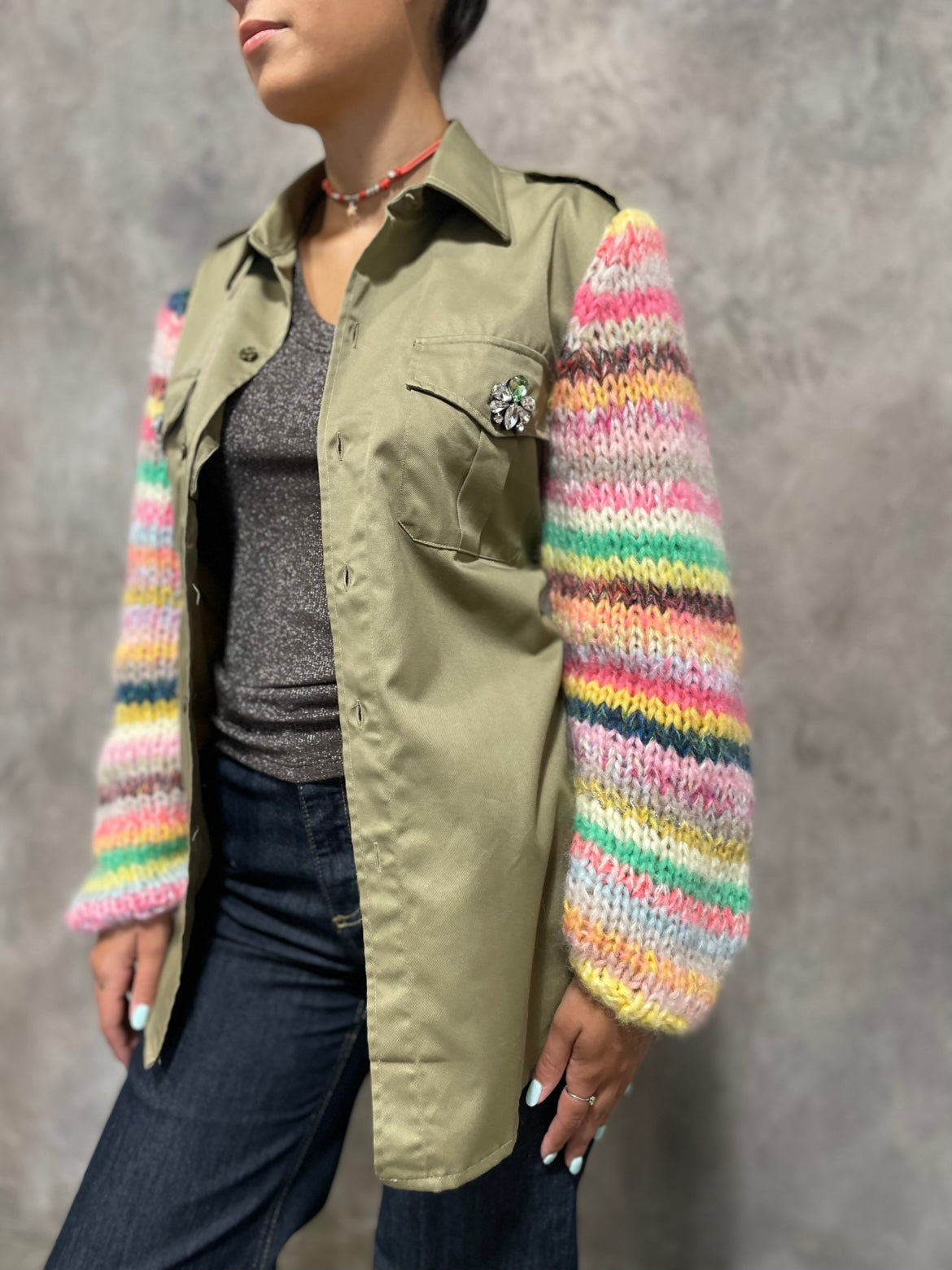 Camicia Maniche Handmade