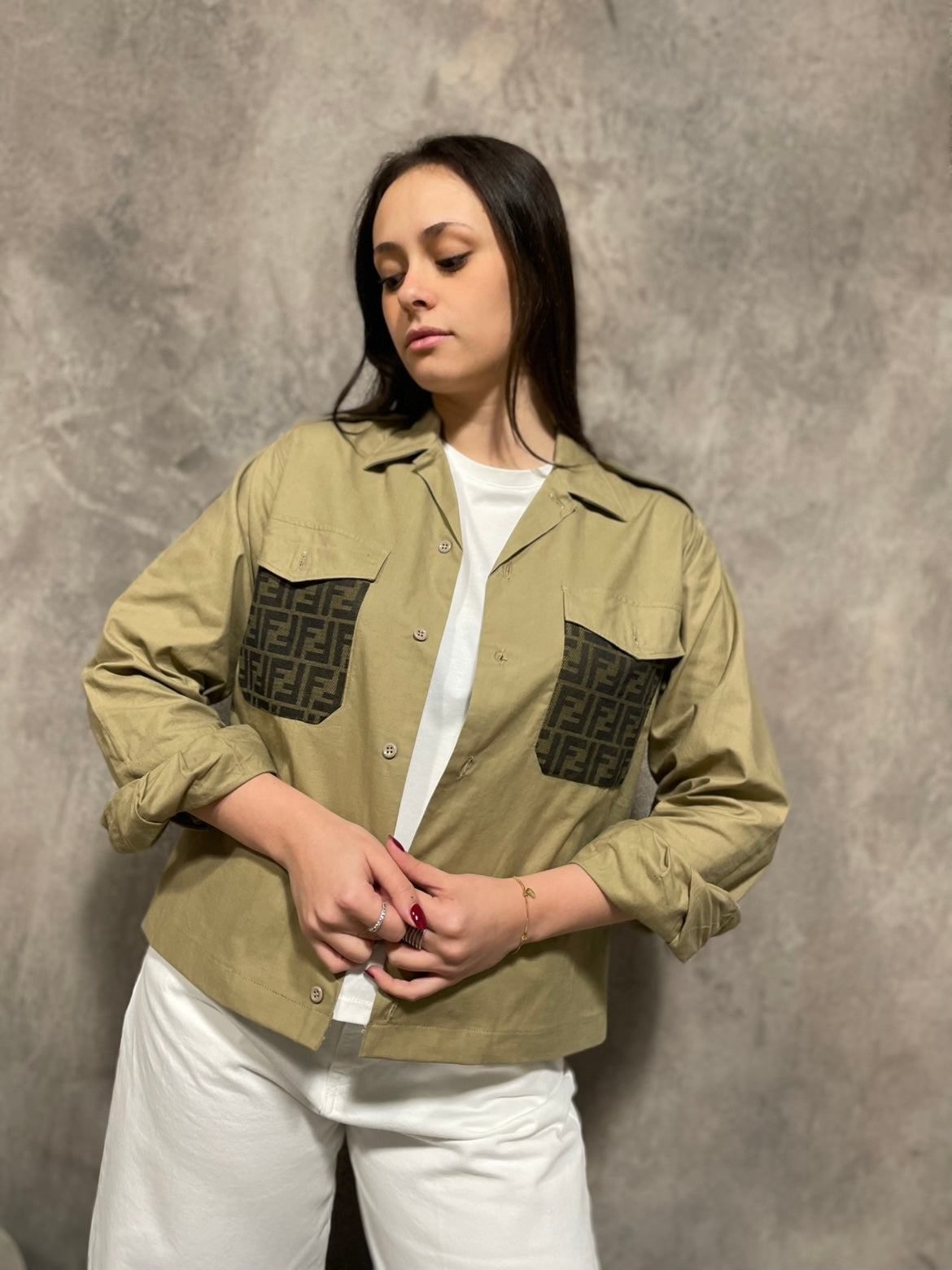Camicia Tessuto Vintage