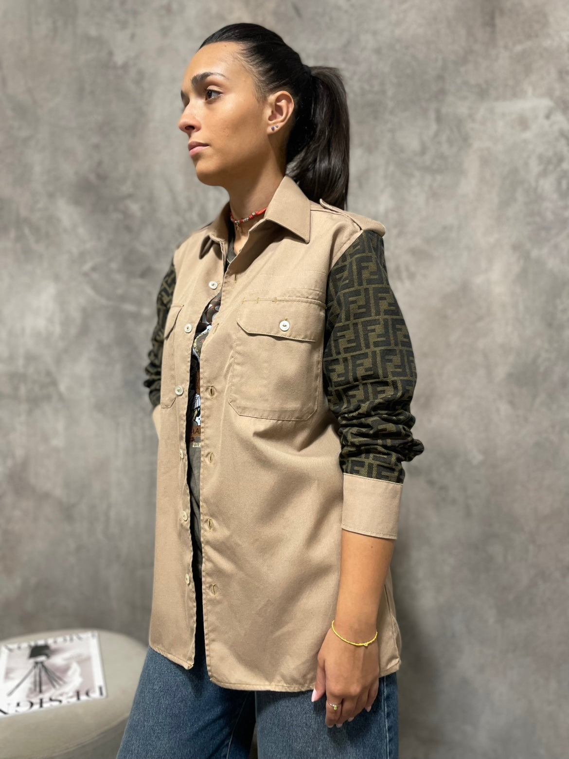 Camicia Maniche Vintage