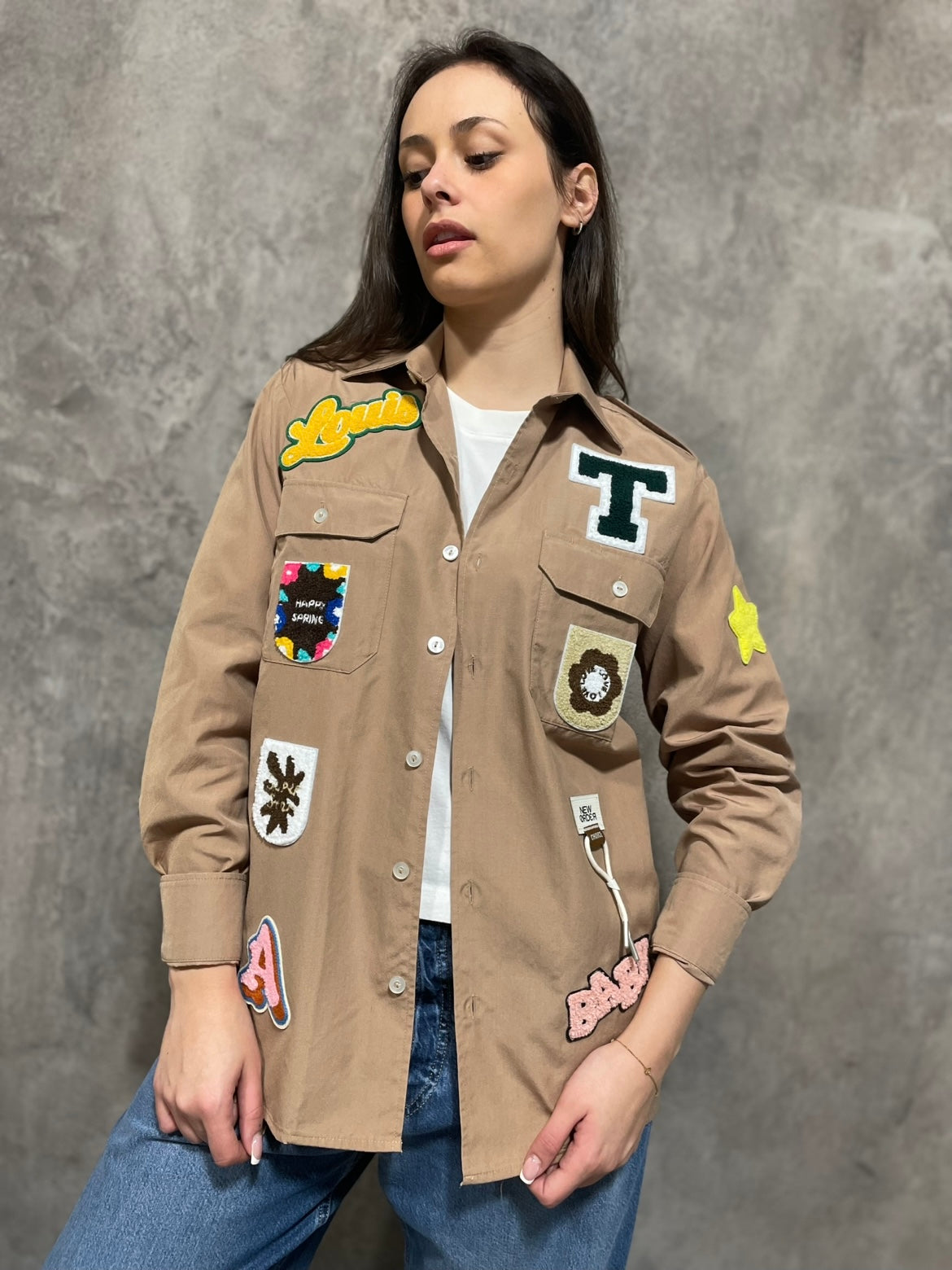 Camicia Vintage Patch