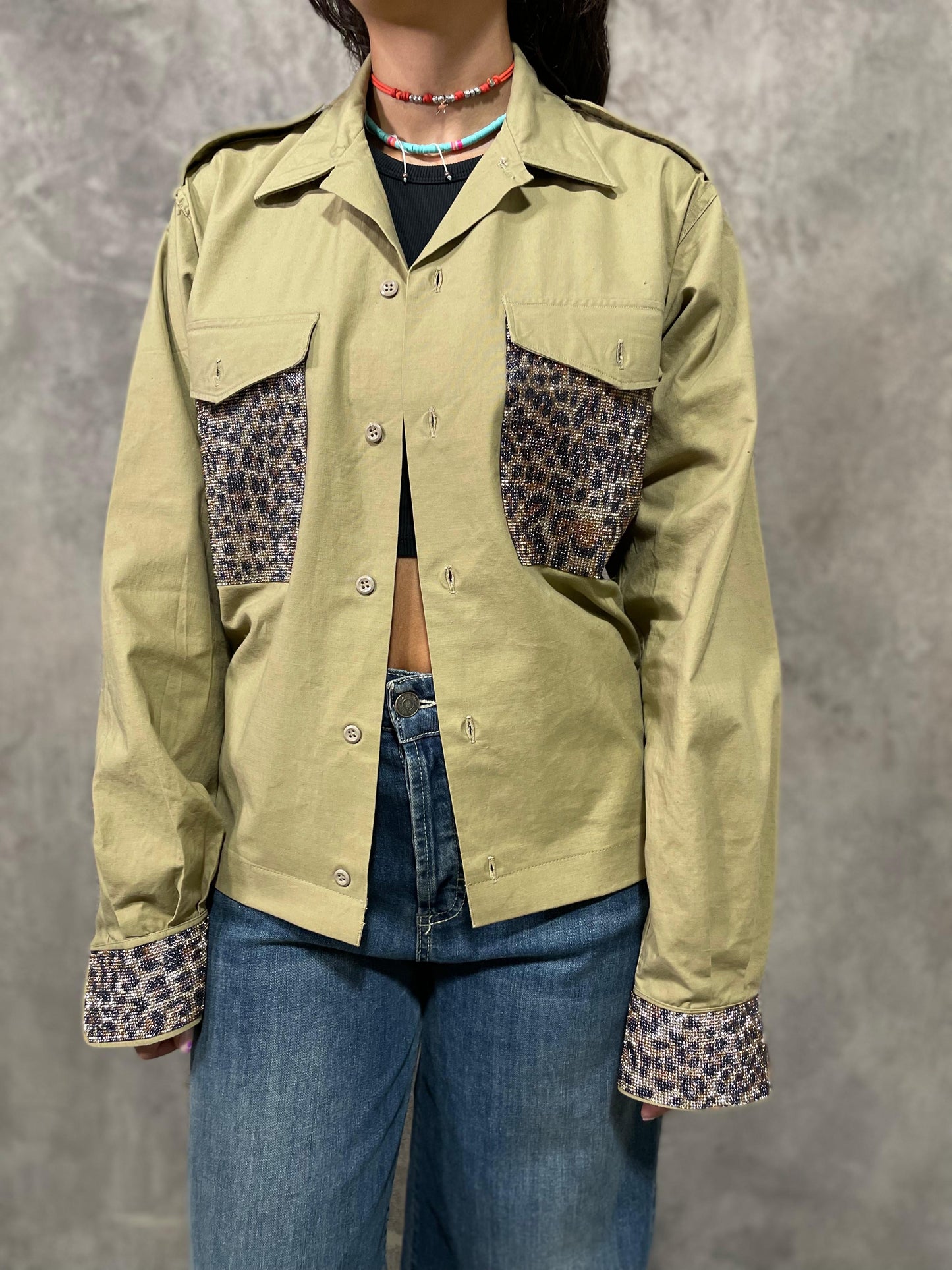 Camicia Paillettes Maculate