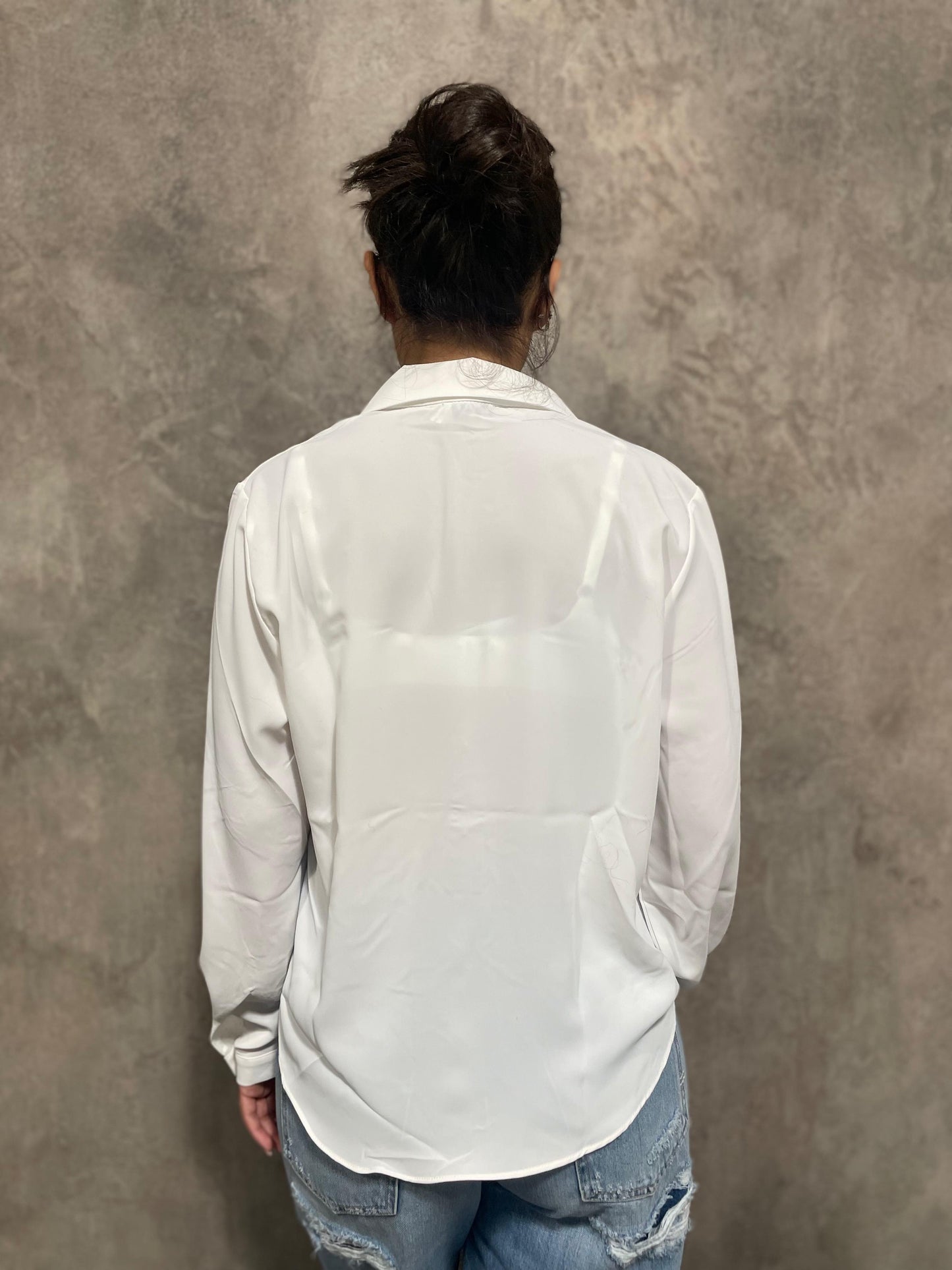 Camicia Bianca Bottoni