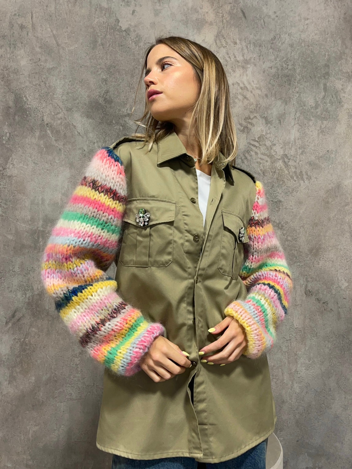 Camicia Maniche Handmade