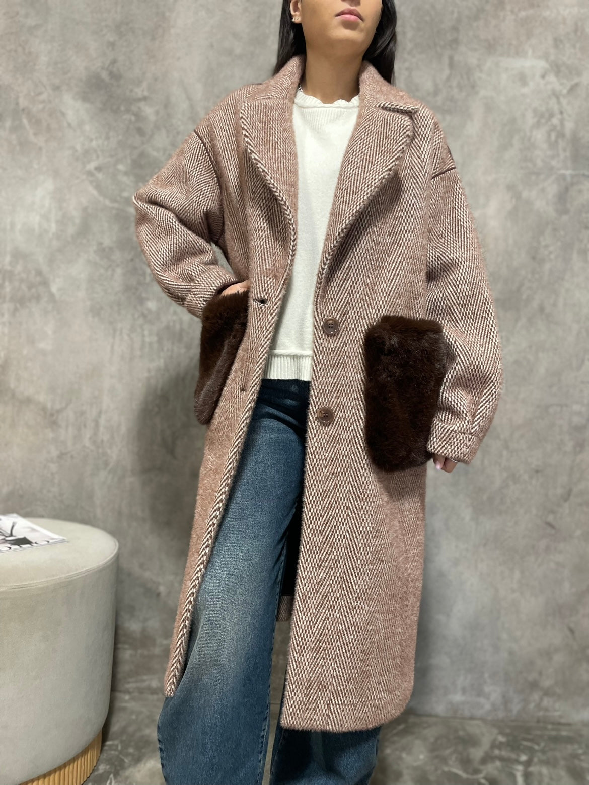 Cappotto Reversibile Moro