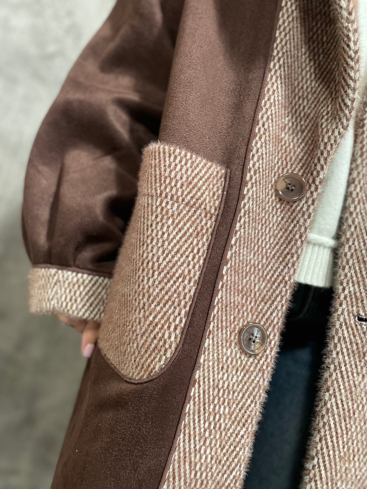 Cappotto Reversibile Moro