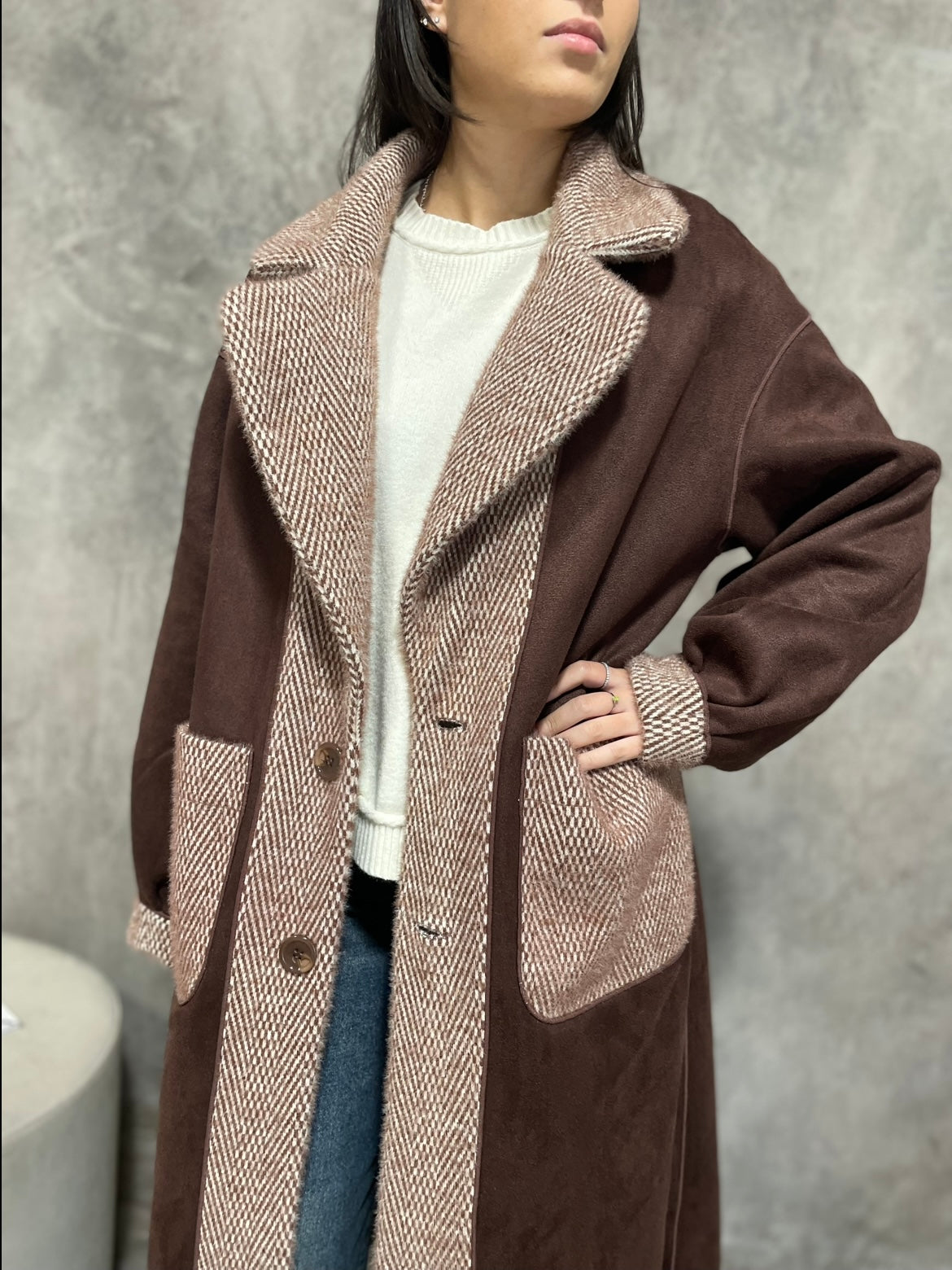 Cappotto Reversibile Moro